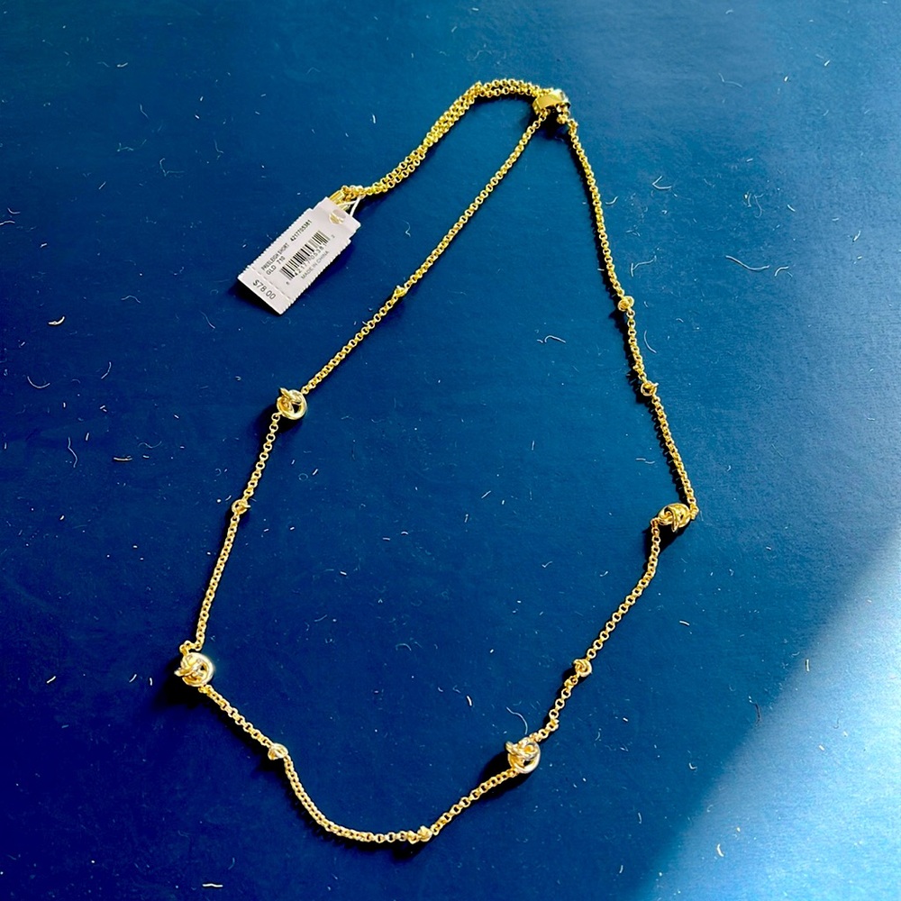 NWT Kendra Scott Adjustable Knott Necklace